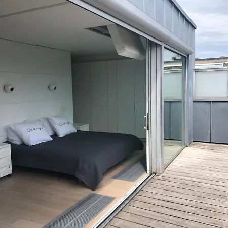Penthouse Sea-loft Blankenberge, Uniek Zeezicht, Luxeloft Met 40m2 Terras! Apartment