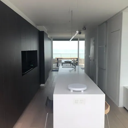 Penthouse Sea-loft Blankenberge, Uniek Zeezicht, Luxeloft Met 40m2 Terras! * Blankenberge